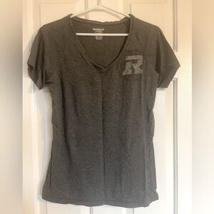 Ottawa Redblacks v-neck t-shirt tee shirt - 100% cotton - Women’s size large